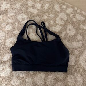 navy lululemon energy bra size 2